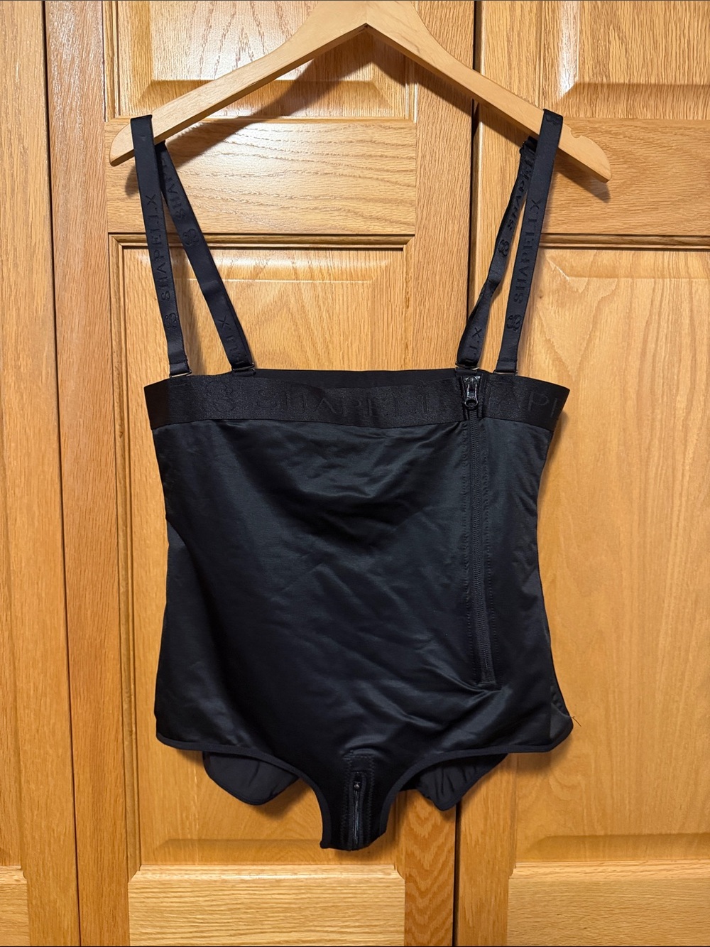 Shapellx black Silk Sculpt high rise brief body shaper shapewear new size XXL